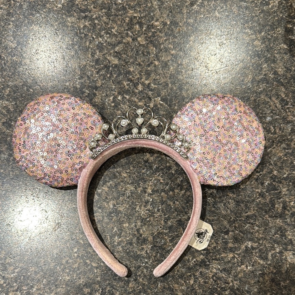 Pink Crown Disney Ears